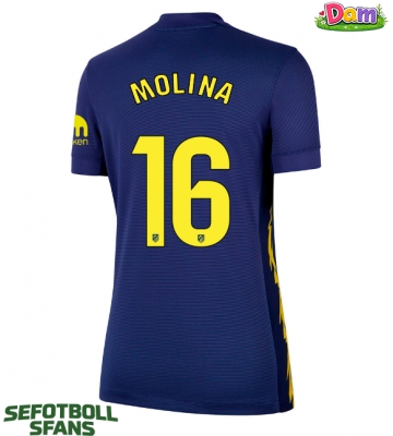 Atletico Madrid Nahuel Molina #16 Bortatröja Kvinnor 2025-26 Kortärmad